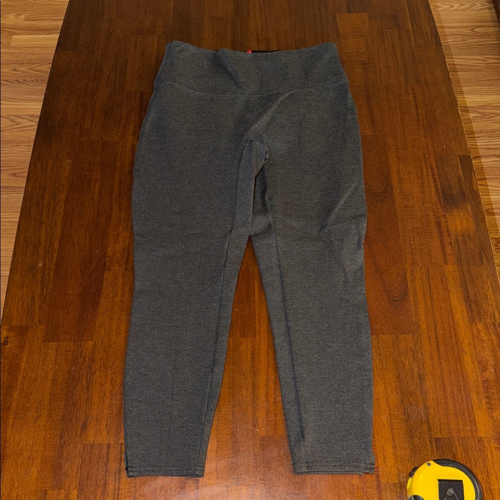 Spanx Ponte Leggings 20262Q Petite Ankle Length Slimming High Rise medium.